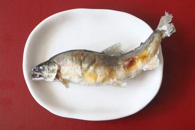 鮎の塩焼き